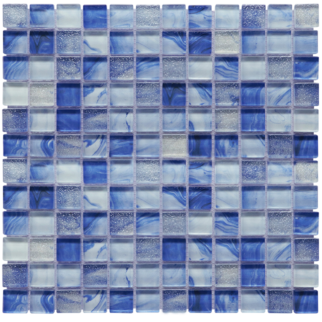 Mosaico de vidrio de diseño exclusivo con impresión de inyección de tinta